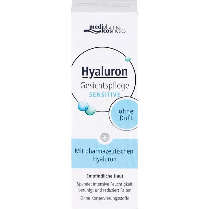 HYALURON GEZICHTVERZORGING gevoelige crème 50 ml