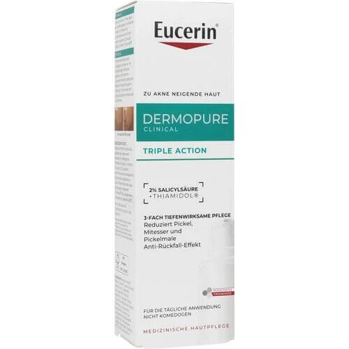 EUCERIN DermoPure klinische crème met drievoudige werking 40 ml