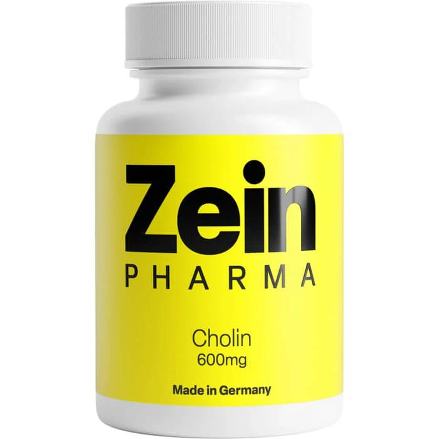 CHOLIN 600 mg pur de bitartrate gélules vég. 60 pcs.