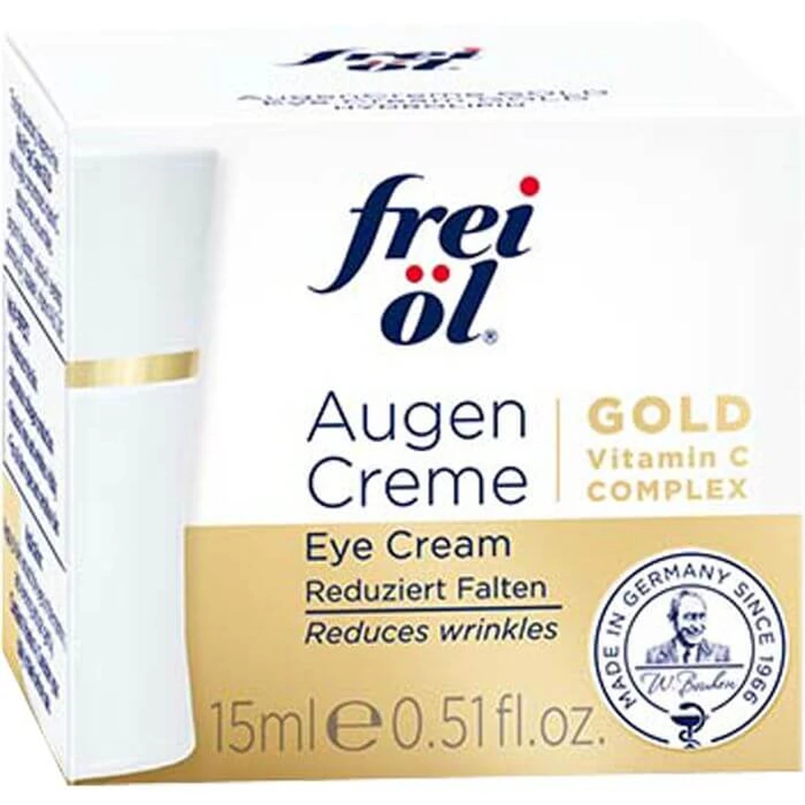 FREI ÖL Hydrolipidowy krem pod oczy złoty 15 ml: ceny i cechy