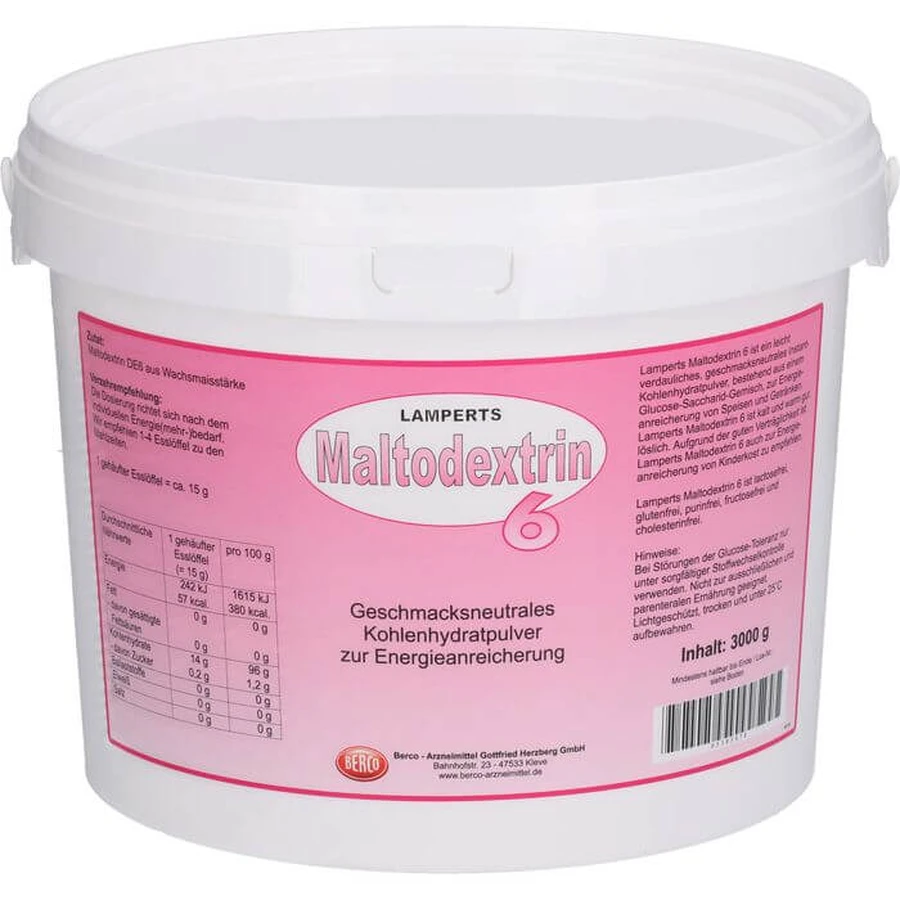 MALTODEXTRIN 6 Lamperts poeder 3000 g