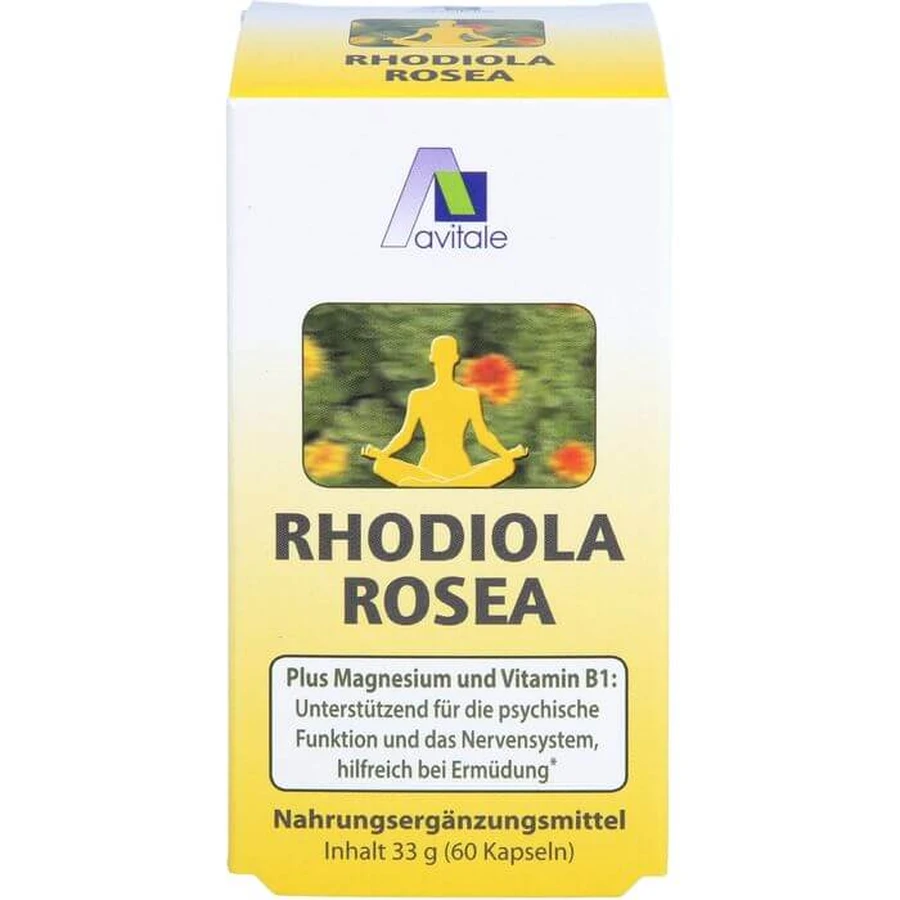 RHODIOLA ROSEA 200 mg Kapseln 60 St.