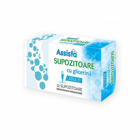 Assista Supposte con glicerina adulti 2350 mg x 12