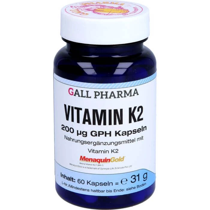 VITAMINE K2 200 µg GPH Capsules 60 Capsules