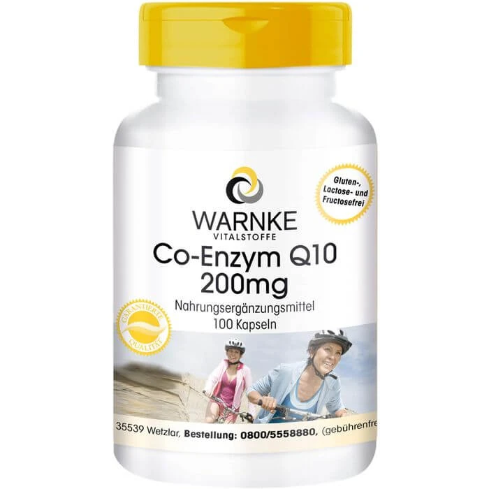 COENZYM Q10 200 mg Capsules 100 Capsules