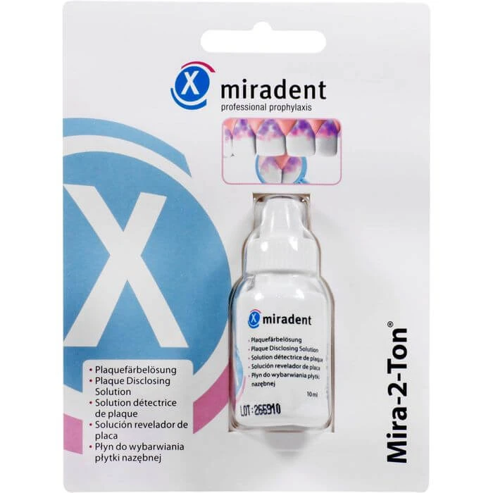 MIRADENT Plaquetest oplossing Mira-2 klei 10 ml
