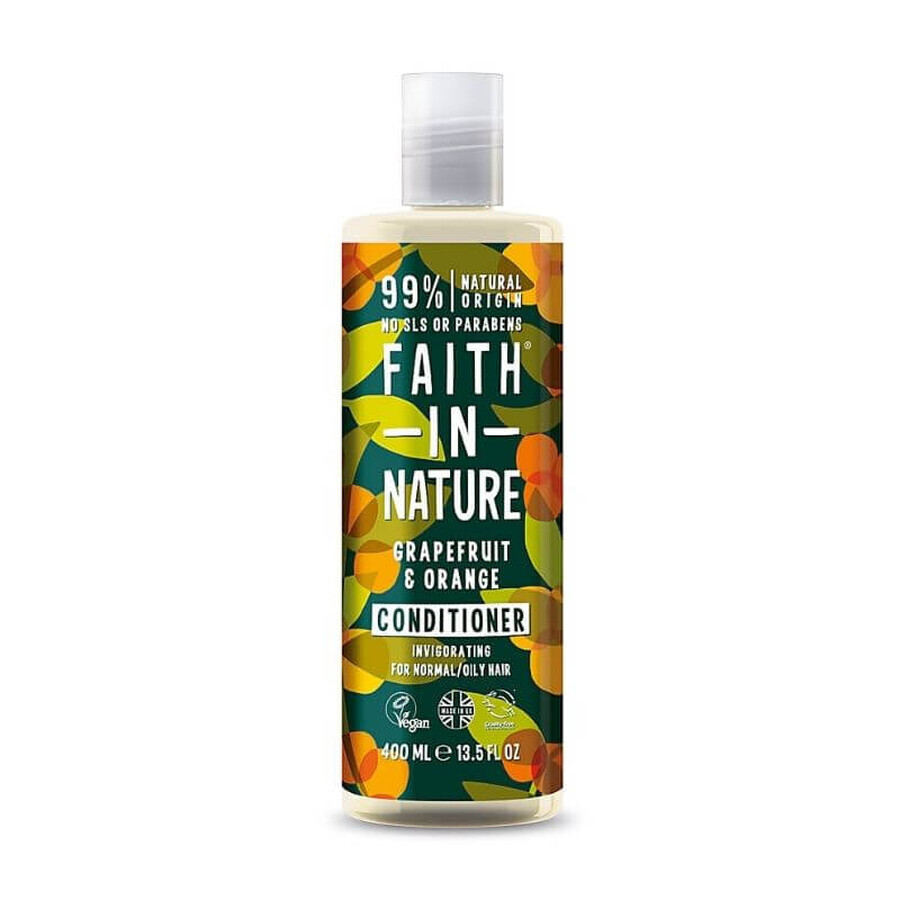 Grapefruit en sinaasappelbalsem x 400ml, Faith in Nature