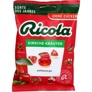 RICOLA o.Z.Beutel Caramelo de hierbas cereza 75 g