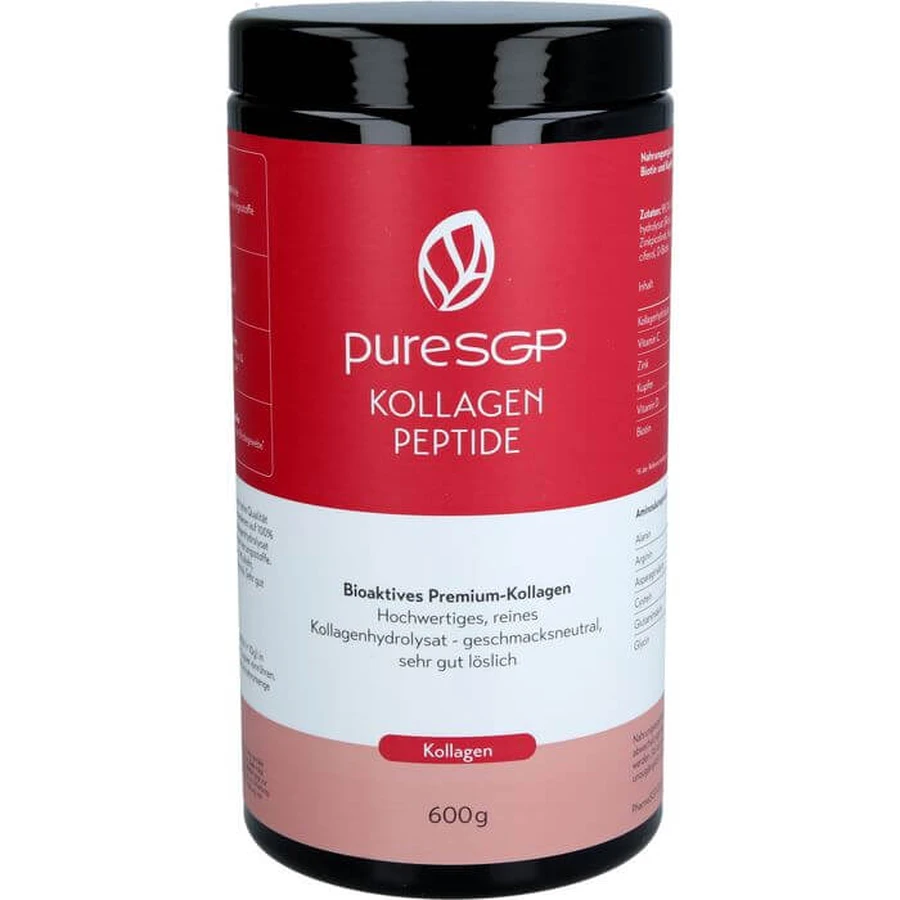 PURESGP Collageenpeptidepoeder 600 g