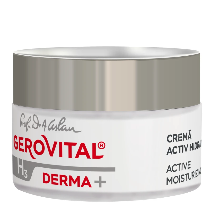 Gerovital H3 Derma+ active moisturizing cream, 50 ml, Farmec
