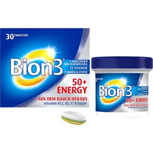 BION3 50+ Energy Tablets 30 pcs.