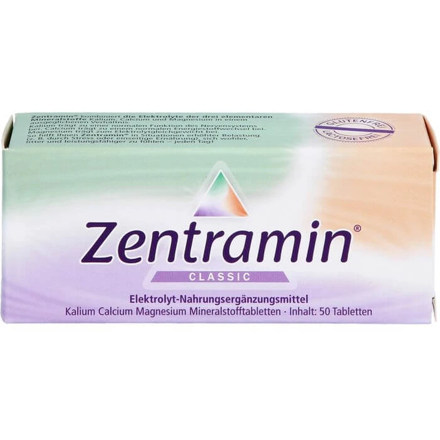ZENTRAMIN classic tabletki 50 szt.: ceny i cechy