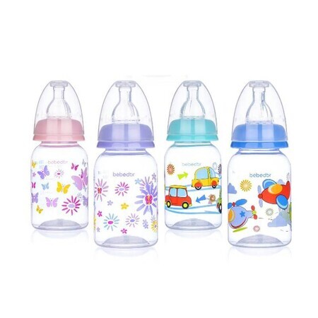 Bebe Dor fles met 0%BPA tekening 125ml + 0 maanden -23302