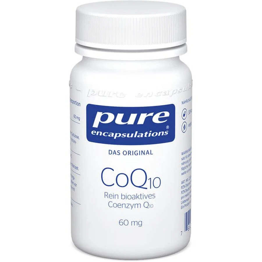 PURE ENCAPSULATIONS CoQ10 60 mg Capsules 30 Capsules