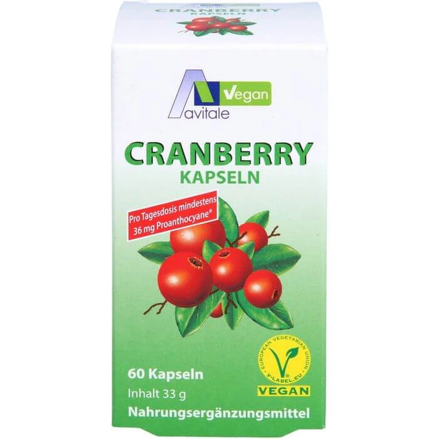 CRANBERRY VEGAN Capsule 400 mg 60 Capsule