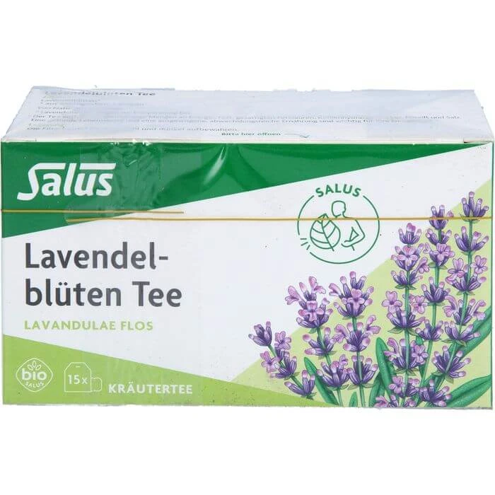 LAVENDEL BLOEMEN Thee Lavandulae flos Organische Salus Fbtl. 15 St.