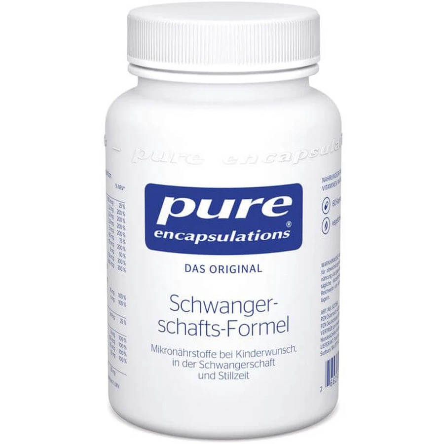 PURE ENCAPSULATIONS Zwangerschapsformule Caps. 60 capsules.