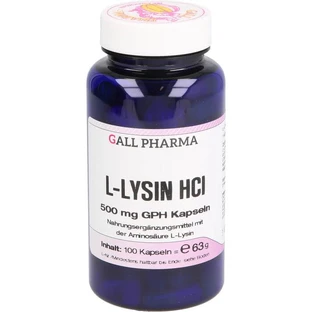 L-LYSINE 500 mg capsules 100 pcs.