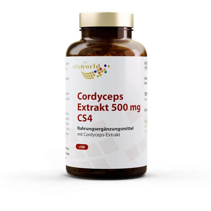 CORDYCEPS EXTRACT 500 mg capsules 100 st.