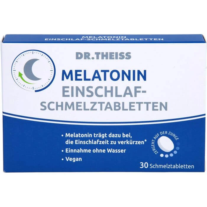 DR.THEISS Melatonine Melatonine Tabletten 30 Capsules