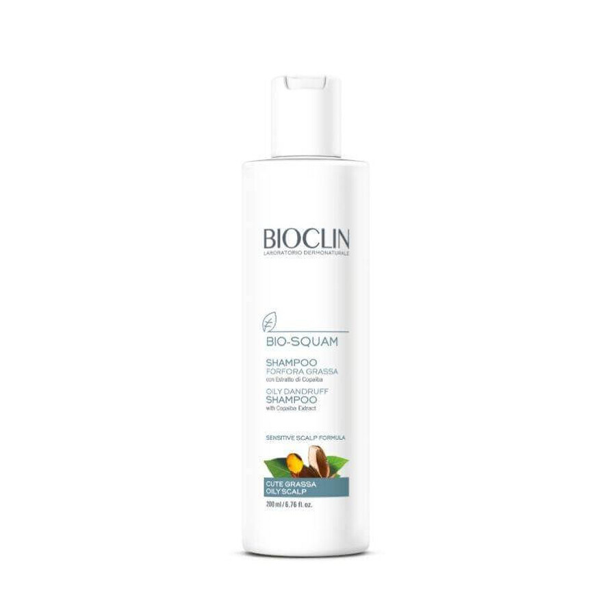 Bioclin Bio-Squam Oily Dandruff Shampoo x 200ml