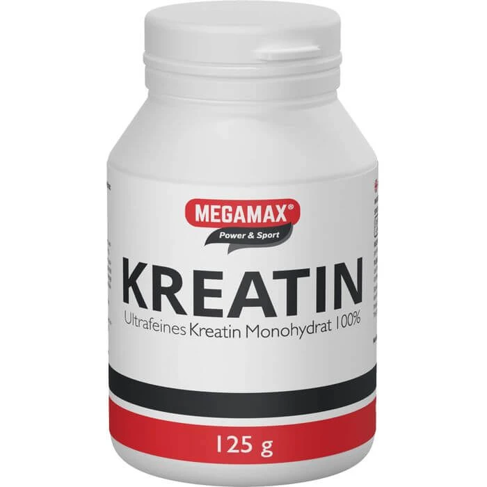 KREATIN MONOHYDRAAT 100% Megamax poeder 125 g