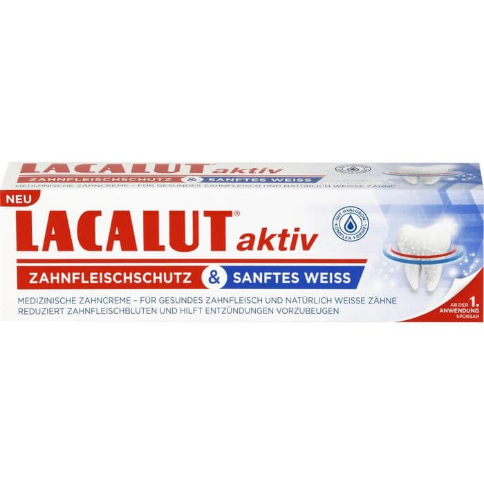 LACALUT actieve tandvleesbescherming & milde whitening 75 ml