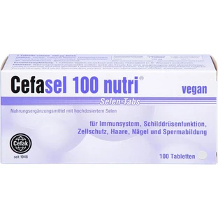 CEFASEL 100 nutri selenium tabs 100 pcs.
