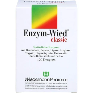 ENZYM WIED clasic comprimate acoperite 120 Capsule