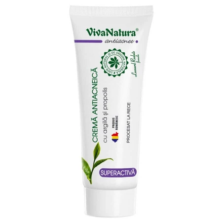 Crema antiacneica, 20 ml, VivaNatura