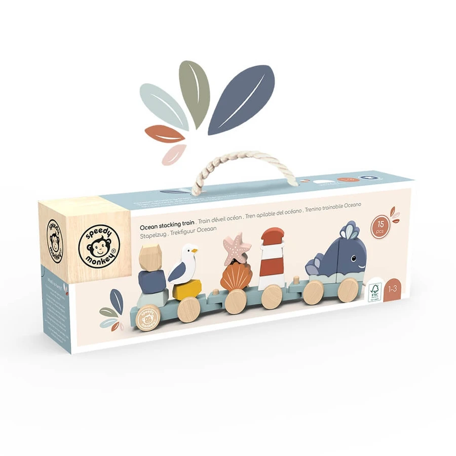 Pull and build toy, Speedy Monkey