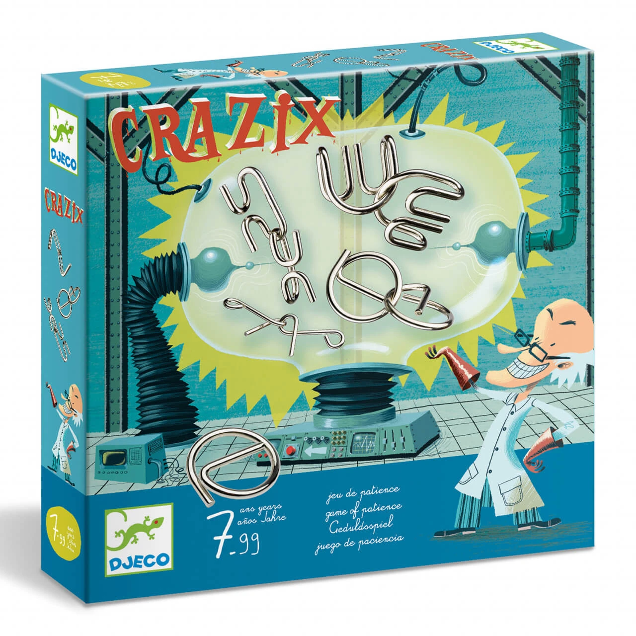 Crazix metalen logica spelletjes