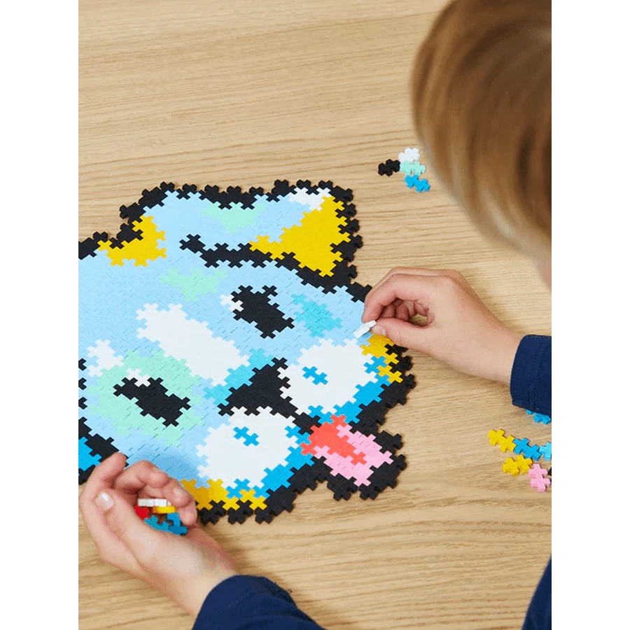Plus-Plus Getallen Puzzels, 500 stukjes, Puppy
