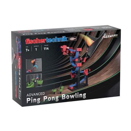 STEM Kit Build and play Ping pong bowling, Fischertechnik