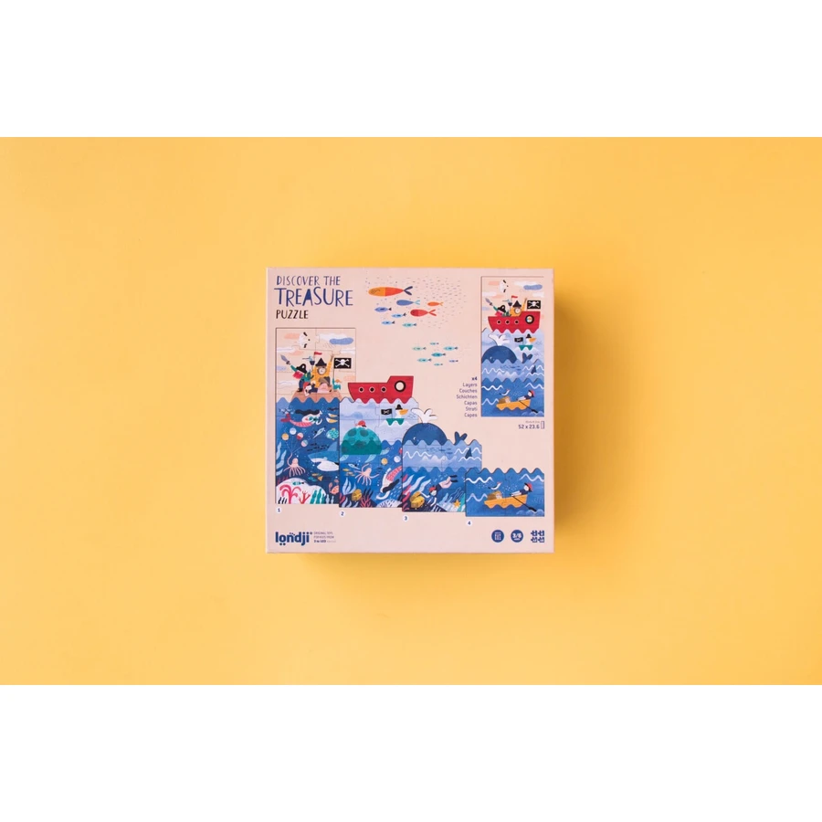 Puzzle Trova il tesoro, Londji