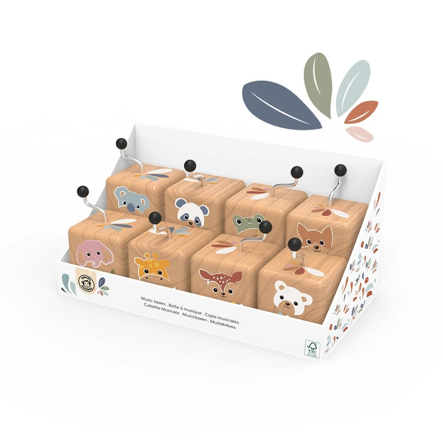 Caja de música de madera, Speedy Monkey