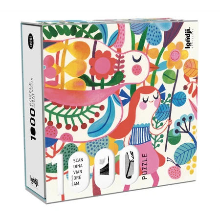 Londji 1000 pieces jigsaw puzzle, Scandinavian Dream