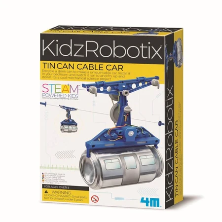 Roboter-Baukasten - Blechdosen-Seilbahn, Kidz Robotix