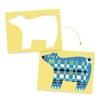 Gioco creativo di tessitura di animali, Djeco