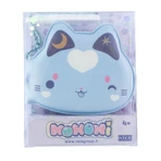 Momomi mini diary - kitty keyring, soft diary with chain