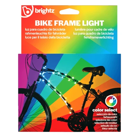 Decorative LED bike frame light