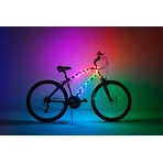 Decorative LED bike frame light
