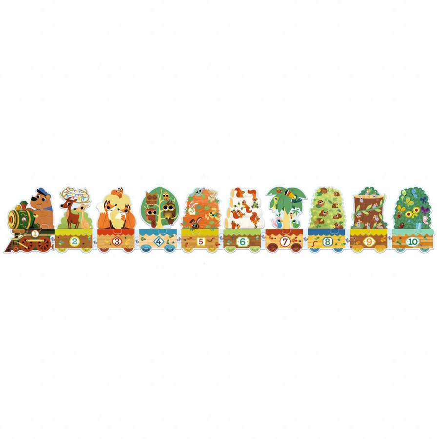 Puzzle Djeco, Learn to count