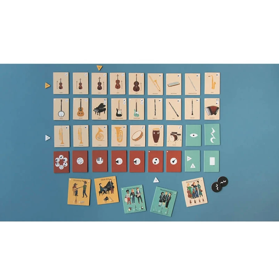 Observation and memory game Concert, Londji