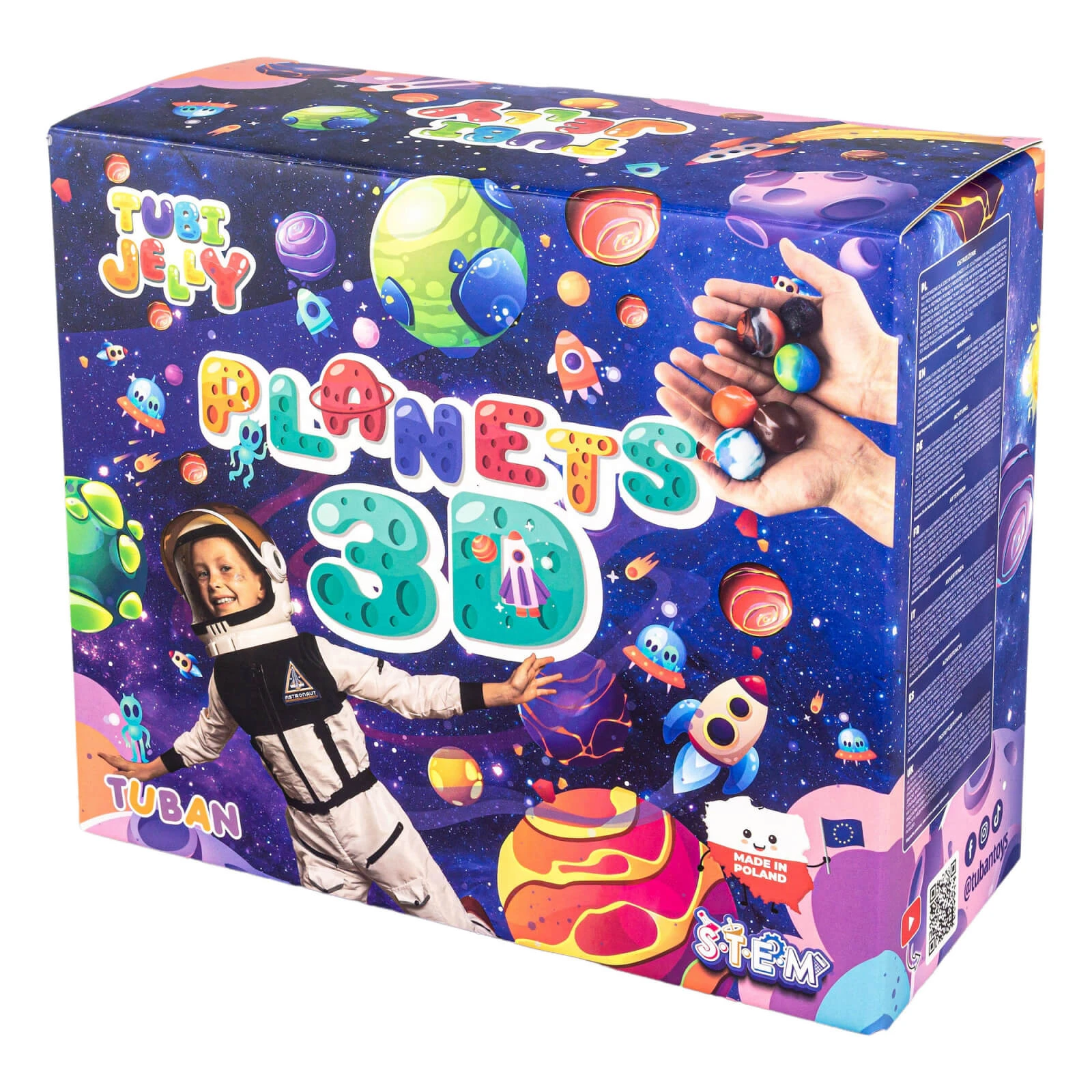 JELLY TUBES SET (modelleergel) - PLANET
