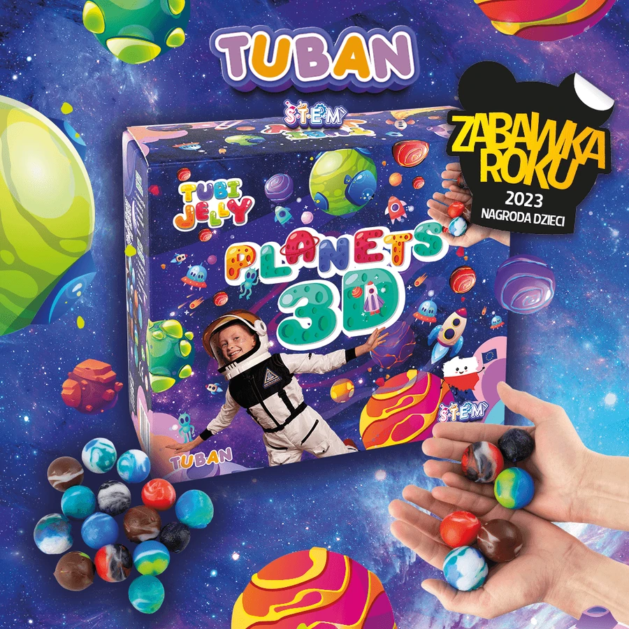 ENSEMBLE DE TUBES DE GEL (gel à modeler) - PLANET