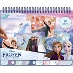 Creatieve set met stickers, plakcijfers, Disney Frozen
