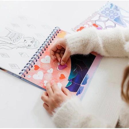 Creatieve set met stickers, plakcijfers, Disney Frozen