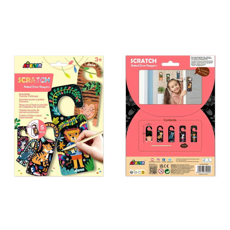 Scheerset - Deurhangers - Dieren