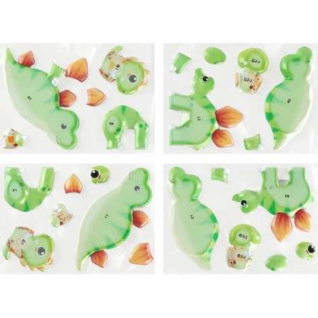 3D-Aufkleber - Dinosaurier
